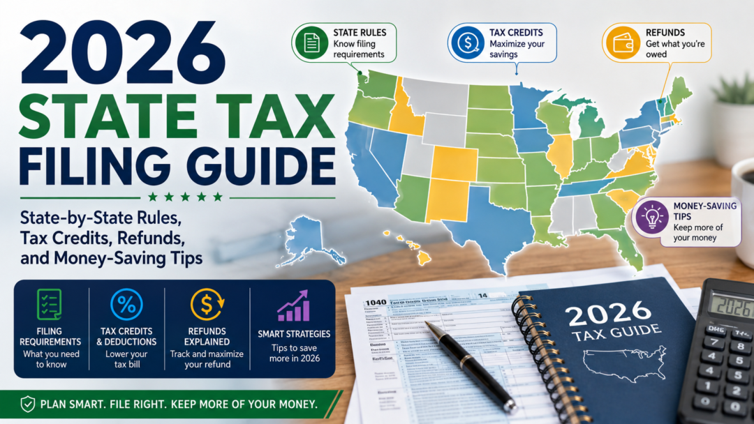 2026 state wise tax filing