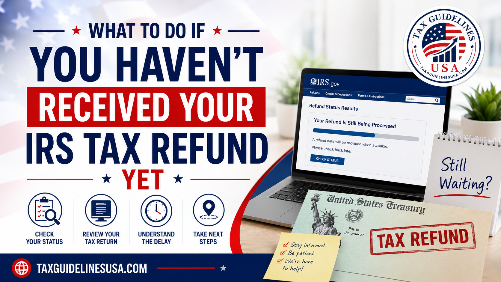 IRS Tax Refund not received